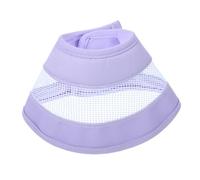 Abaodam Soft Cat Cone Collar Recovery Cone Purple S Post-surgery Anti-lick Anti-scratch Collar for Cats and Kittens