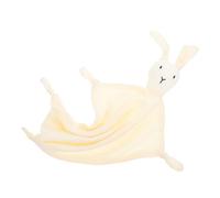 Abaodam Soft Muslin Bunny Blanket for Breathable Security Comforter Adorable Toy for Newborns Versatile Multiuse Blanket for Sleeping and Playing for Girls