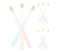 Abaodam Soft Toothbrushes with Wide and Thin Brush Head Extra Soft Bristles 9pcs for Gentle Cleaning and Oral Care, Plastic Manual Toothbrushes for Adults for Daily Use