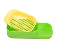 Abaodam Soilless Cat Grass Growing Box with Double Hydroponic Design Household Planter for Indoor Cats Convenient Water Tray for Easy Soil Planting and Sun Exposure