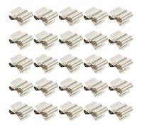 Abaodam Solar Cable Clips Professional Module Wire Management Wire Clamps 60pcs 301 Stainless Steel with Smooth Edges for Wiring Cable 5.5mm-6.8mm for Garden and Trailer Frame