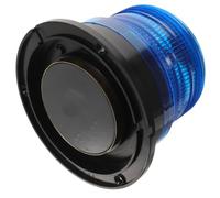 Abaodam Solar LED Strobe Light for Trucks Vehicle Blue Roof Warning Lamp