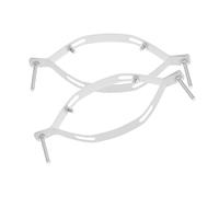 Abaodam Solar Light Pole Mounting Bracket Extension Arm Easy Installation with Iron Sheet and Versatile Compatibility for Lamp Post Installation for Street Roads and Courtyards