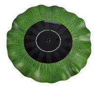 Abaodam Solar Pond Fountain with Floating Lotus Leaf Design, Eva Material Solar Powered Pond Pump 8v 1.4w, 200l/h Capacity, Easy to Operate for Garden Decoration and Birdbath