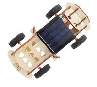 Abaodam Solar Powered Car Model DIY Assembly Kit for Stem Science Experiment Educational Set for Boys and Age 6+ Learning Solar Energy Principles