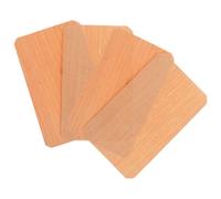 Abaodam Spanish Cedarwood Sheets 4pcs Large Cedar Strips for Cigar Humidor with Moisture Absorption Suitable for Cigar Boxes and Offices