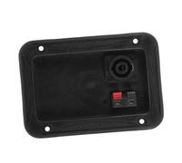 Abaodam Speaker Connection Panel Sound System Terminal Board Enhanced Audio Connector for Stage Speaker