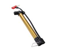 Abaodam Sports Ball Pump with Needle Inflator Portable Hand Air Pump for Basketball Football and More Lightweight Multi Functional with Lockable Valve for Bicycles and Inflatables Yellow