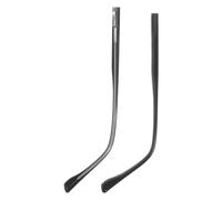 Abaodam Spring Eyeglass Temple Replacement Legs, 1 Pair Black Eyeglass Frame Repair Parts, Compatible Universal Glasses Arm Accessories for Sunglasses and Optical Frames