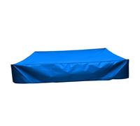 Abaodam Square Garden Sandbox Cover for Outdoor Play Foldable Sandpit Protector with Secure Traction Rope Weather-resistant Dustproof Lid for Sand and Protection