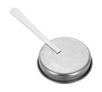 Abaodam Stainless Steel Alcohol Stove Top Cover with Handle, Lightweight Multifunctional Flame Extinguishing Lid for Outdoor Camping and Alcohol Stove Safety
