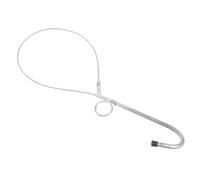 Abaodam Stainless Steel Pig Catcher with Handle Durable Pig Holder for Farm Use Humane Livestock Tool for Sampling and Treatment