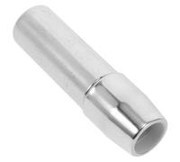 Abaodam Stainless Steel Telescopic Pipe Connector to Extension Joint for Curtain Rods Drying Poles Multipurpose Pipe Adapter Home Accessories