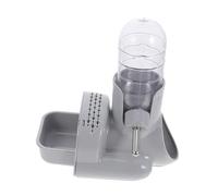 Abaodam Standing Hamster Water Bottle Multi-Use Hamster Hideout Leakproof Water Feeder with Anti-Drip Design Sturdy Plastic Material Suitable for Small Pets Cage Use