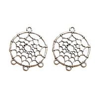 Abaodam Steampunk Gear Charms Vintage Style Pendants Silver Alloy 20pcs with Fine Workmanship for Jewelry Making for DIY Accessories, for Handmade Handcraft Works