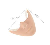 Abaodam Steampunk Mechanical Half Face Mask Lightweight for Halloween Masquerade Ball Costume Accessory Unisex Party Dress Up