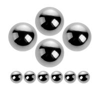 Abaodam Steel Mixing Agitator Balls Steel Balls 20pcs for Paint and Nail Polish Stirring for Mixing Essential Oils and Craft Sprays