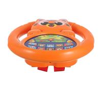 Abaodam Steering Wheel Attachment for Stroller Realistic Simulation Driving with Educational Features Portable Lightweight Design for Indoor Outdoor Play and Skill Development
