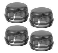 Abaodam Stove Knob Covers for Child Safety 4pcs Baby Proofing Gas Oven Knob Covers Stove Guard Universal Size - Protector