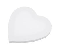 Abaodam Stretched Cotton Canvas Frame 20" x Heart-Shaped DIY Blank Art Board for Oil, Acrylic, Watercolor Painting with Cotton Texture for Artists and Home Decor