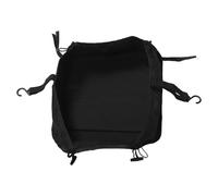 Abaodam Stroller Bottom Basket Oxford Cloth Mesh Storage Organizer for Nappy Shopping Essentials Double Design Easy Access for Wagons