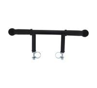 Abaodam Stroller Handle Extender Bar Comfort Handle Grip for Tall Users Stainless Steel Height Adjustable Non-Slip Armrest for Toddler Buggy and Carriage Use