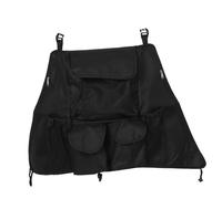 Abaodam Stroller Hanging Mesh Organizer Bag with Large Capacity Diaper Storage for Prams Versatile Lightweight Stroller Bag for Clothes Bottles Cups and Umbrella the Go