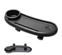 Abaodam Stroller Snack Tray Cup Holder Plastic Stroller Tray for Drinks and Snacks for Pushchair and Outdoor Feeding
