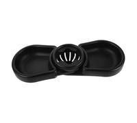 Abaodam Stroller Tray with Portable Cup and Snack Holder Secure Dual-Purpose Food Plate and Tray Clean Multipurpose Pushchair Accessory for Outdoor Use