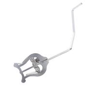 Abaodam Sturdy Metal Plated Alto Saxophone Music Score Clamp Portable Lightweight Instrument Holder for Marching Bands and Performances