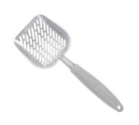Abaodam Sturdy Portable Cat Litter Scoop with Comfortable Handle for Cleaning Large Metal Design with Filtering for Home Use and Cat Owners