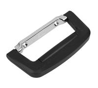 Abaodam Suitcase Handle Replacement and Lightweight Design Black ABS and Iron with Carrying Handle Featuring Screw Diameter 0.5cm for Toolboxes and DIY Needs