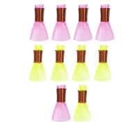 Abaodam Suona Reeds Random Color 10pcs Simple Suona Accessories Plastic Material Unique Design Good Sound Quality for Wind Instruments and Folk Music Players