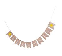 Abaodam Swallowtail Banner for Party Lemonade Theme Dovetail Design Bunting Garland Summer Decorations