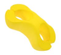Abaodam Swimming Leg Trainer Pull Buoy Yellow Ankle Float Board for Freestyle Kick Training and Posture Correction Swim Training Device for Pool and Beach Use