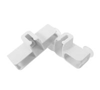 Abaodam T-Shaped Plastic Playpen Connector with Suction Cup Base, Universal Fit Fence Panel Joint for Secure Structure at Home or Traveling