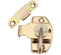 Abaodam Table Buckle Latch Hardware Alloy Steel for Dining Table Leaf Connectors Compact 2.56X2.28X0.91In Suitable for Conference and Office Workbenches