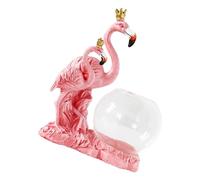 Abaodam Table-top Vase Decorative Flower Vase Glass Resin Elegant Modern Hydroponic Plants Artistic Floral Arrangement Room Decor