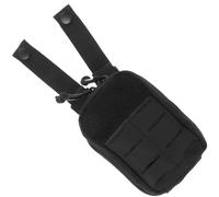 Abaodam Tactical Waist Small Bag First Aid Bag 5.11x3.93x1.57in Polyester with Multiple Pockets Buckle Snap Design Large Storage Space Lightweight Convenient Outdoor Use