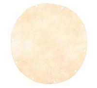 Abaodam Tambourine Sheepskin Drum Head Replacement Drum Skin for African Percussion Leathers Musical Instrument Parts