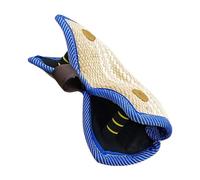 Abaodam Tear Resistant Jute Dog Bite Pillow with Handle for Medium to Dogs Tug for German Shepherd and Rottweiler Attack Training Interactive Canine Training Tool