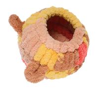 Abaodam Thick Parrot Plush Nest for Small Pets Soft Warm Bird Cage House Bed Parrot House for Cockatiel Budgie Warm Nest for Parakeet Beds Winter Bird Snuggle Hut