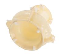 Abaodam Thickened European-Style Round Concrete Planter Mold 22cm with Bottom Grouting for DIY Cement Flower Pot Making, Large Sturdy Plastic Bonsai Pot Mold for Garden and Home Decor