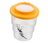 Abaodam Three-section Insect Observation Container with Magnifying Glass for Safe Extendable Bug Viewer Box for Closeup Exploration and Science Nature Learning