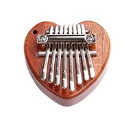 Abaodam Thumb Piano Mini Wooden Finger Piano Portable Kalimba Music Instrument for Beginners Boys and Girls Wood Grain Finish for Travel and Classroom Music Learning