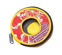 Abaodam Tibetan Ring Bell and Chime Meditation Bell Box Protective Packaging for Religious Cymbals Bag Storage Case Random Style