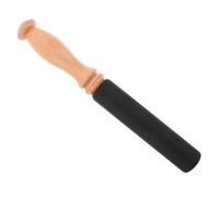 Abaodam Tibetan Singing Bowl Striker Wooden Mallet for Singing Bowl Accessories Pu Wrapped Handle Musical Mallet for Buddhist Yoga
