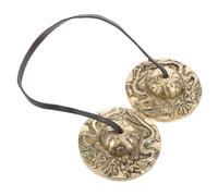 Abaodam Tibetan Tingsha Cymbals Meditation Chime Bells Nepalese Tranquility Sound for Mindfulness Healing Easy to Use Musical Instrument for Relaxation