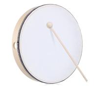 Abaodam Timber Drum Boys and Girls Percussion Instrument Handheld Drum Stick Musical Instruments for Parties Celebrations