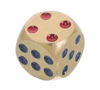 Abaodam Tiny Brass Dice for Tabletop Games Metal Educational Dices for Poker Parties and Projects Unique Multi-sided Decorative Gaming Accessories